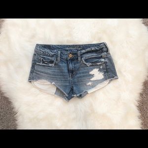 American eagle jean shorts sz 4